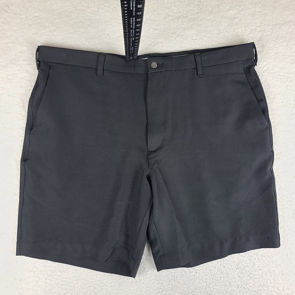 Callaway Shorts Mens 40 Black 8"‎ Inseam Casual Chino Performance Golf *